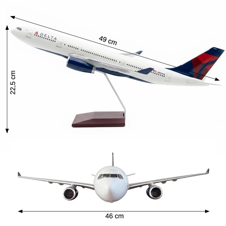 Airbus a330 DELTA wymiary