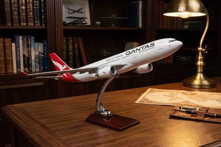 Qantas na biurku prezesa