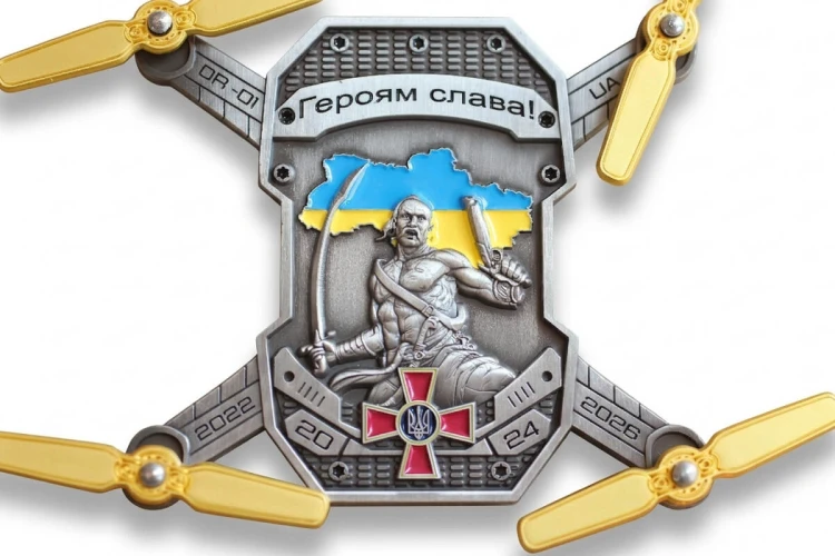 Dron coin awers powiększenie
