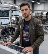 Koszulka EUROFIGHTER TYPHOON młody mężczyzna