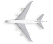 Airbus A380 Air France widok z góry