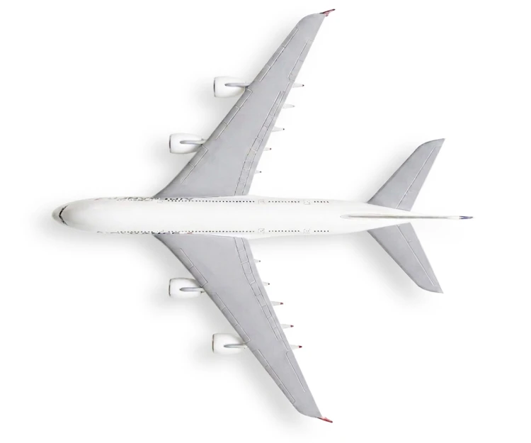 Airbus A380 Air France widok z góry