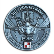 Coin F-35 rewers