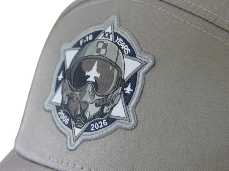 Czapka F-16 20 lat w Polsce