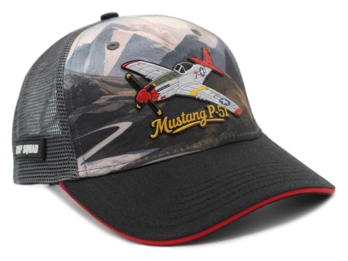 Czapka Mustang P-51 bokiem