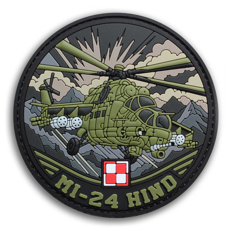 Naszywka Śmigłowiec Mi24 HIND PVC