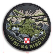Naszywka Śmigłowiec Mi24 HIND PVC