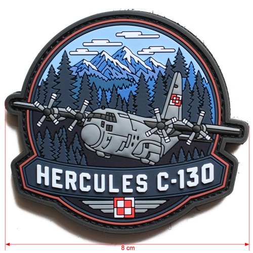 Naszywka Hercules C-130 PVC wymiary