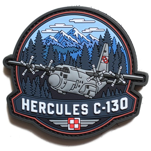 Naszywka Hercules C-130 PVC