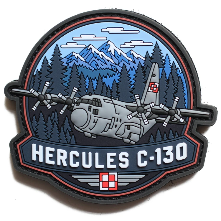 Naszywka Hercules C-130 PVC