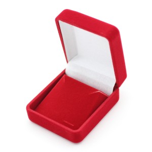 Etui flokowane czerwone