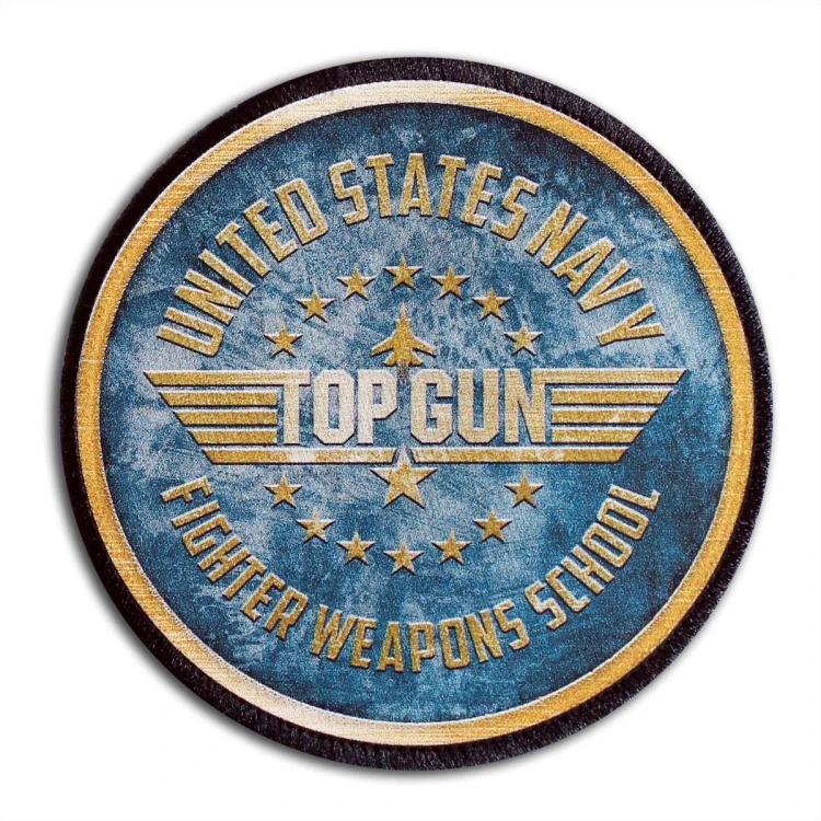 TOP GUN Naszywka DTF