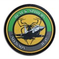 Black Spiders no-26 sqn naszywka drukowana