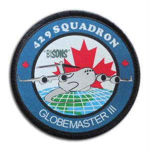 Naszywka na rzepie 429 Squadron Globemaster III