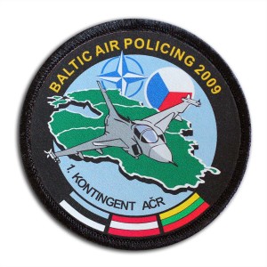 Naszywka na rzepie Baltic Air Policing 2009