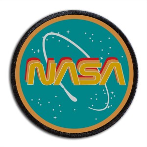 Naszywka logo NASA plakietka rzep