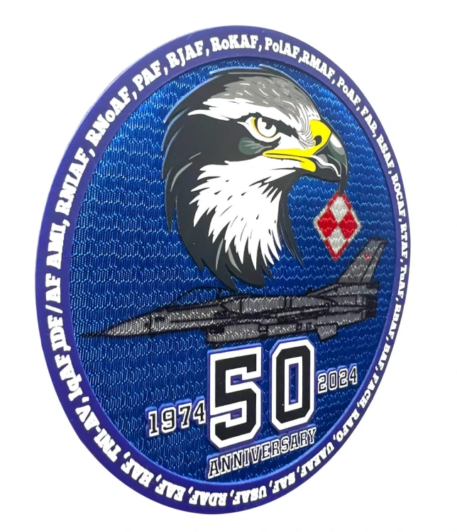 Naszywka 50 lat F-16