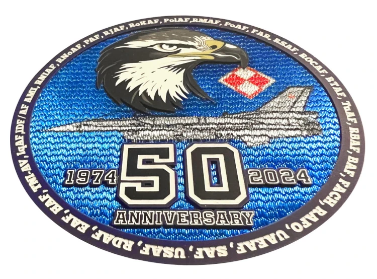 Naszywka 50 lat F-16