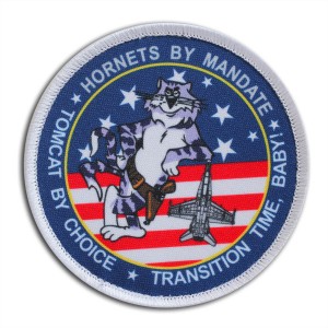 Naszywka myśliwiec Grumman F-14 Tomcat