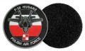 Naszywka-F-35 razem z miękkim rzepem Polish Air Force