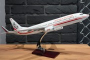 Boeing 737 Rządowy Piłsudski widok ze skosu