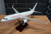 Boeing 737 Rządowy Piłsudski widok ze skosu