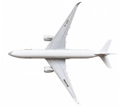 Air China widok z góry