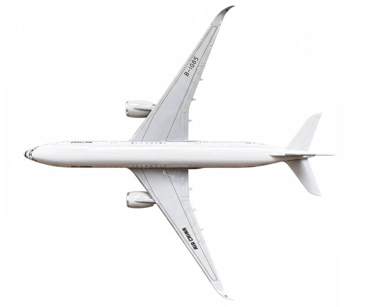 Air China widok z góry