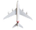 Airbus A380 Emirates od góry