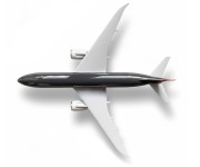 Boeing 787 Dreamliner Royal Jordanian widok z góry