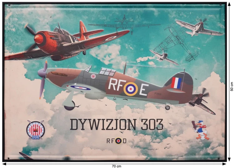 Dywizjon 303 wymiary