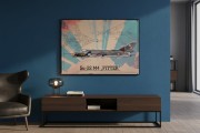 Su-22 w gabinecie w pokoju