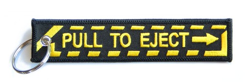 Brelok remove Pull to eject