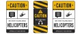 CAUTION HELICOPTERS
