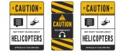 CAUTION HELICOPTERS